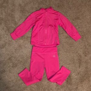 Toddler girl track suit